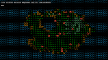 fantasy procedural rpg by Kosm
