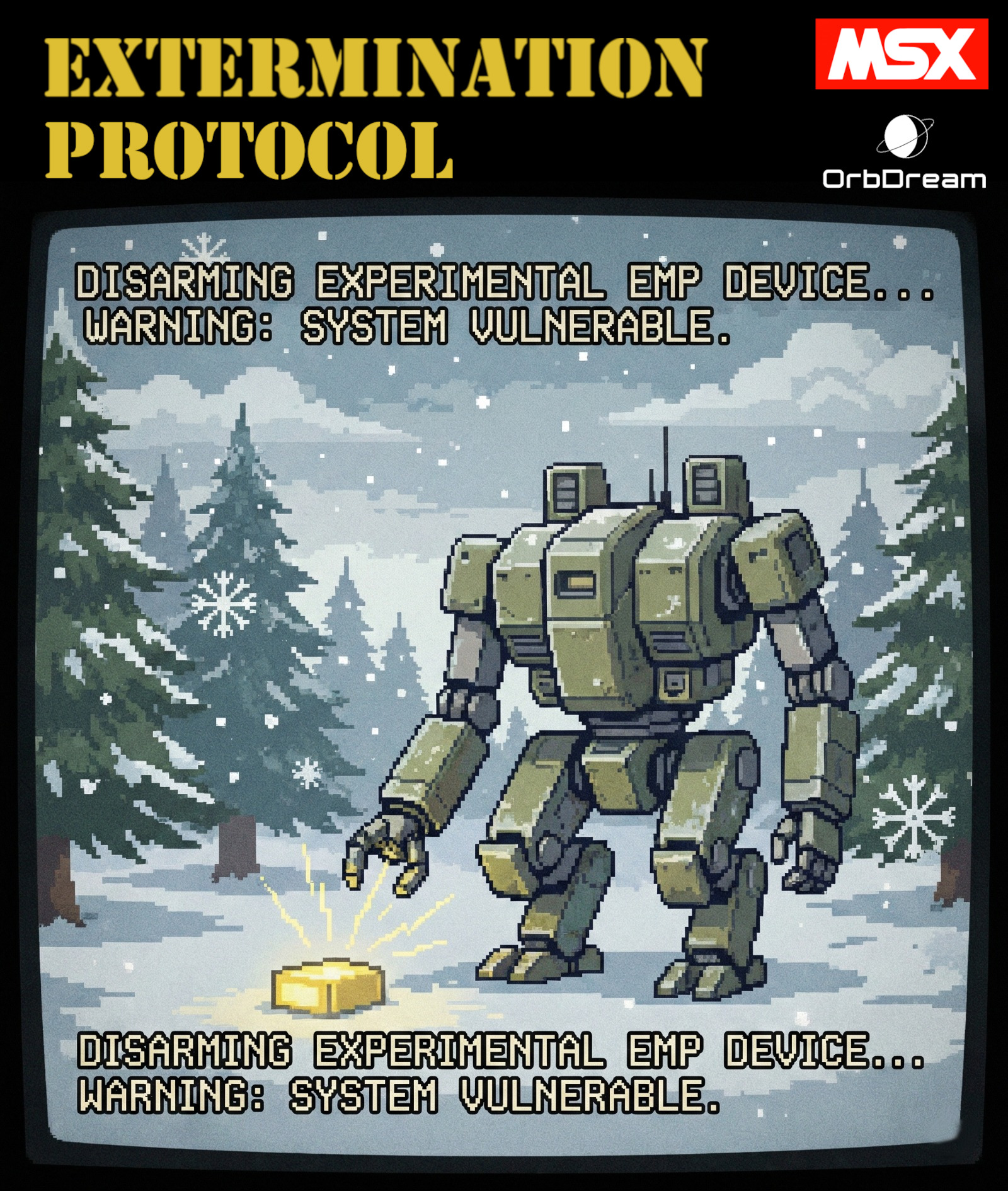 Extermination Protocol  (for MSX)