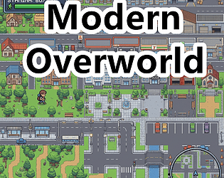 Modern World Overworld Pixel Tileset cover art