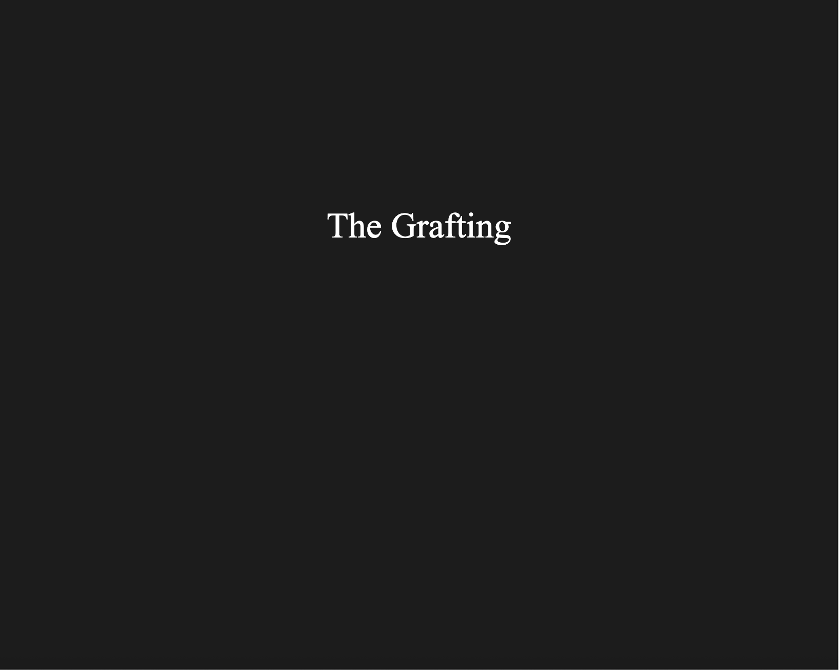 Cover image for The Grafting (Early Access)