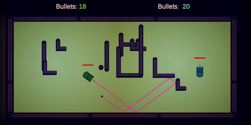 Cover image for Tank Wars - Local 1v1
