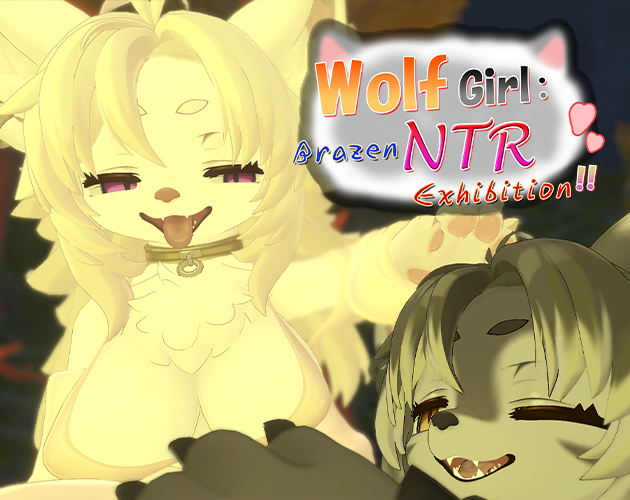 Cover art for Wolf Girl: Brazen NTR Exhibition!! - Demo ver by Team Tea Mascot — adult visual novel