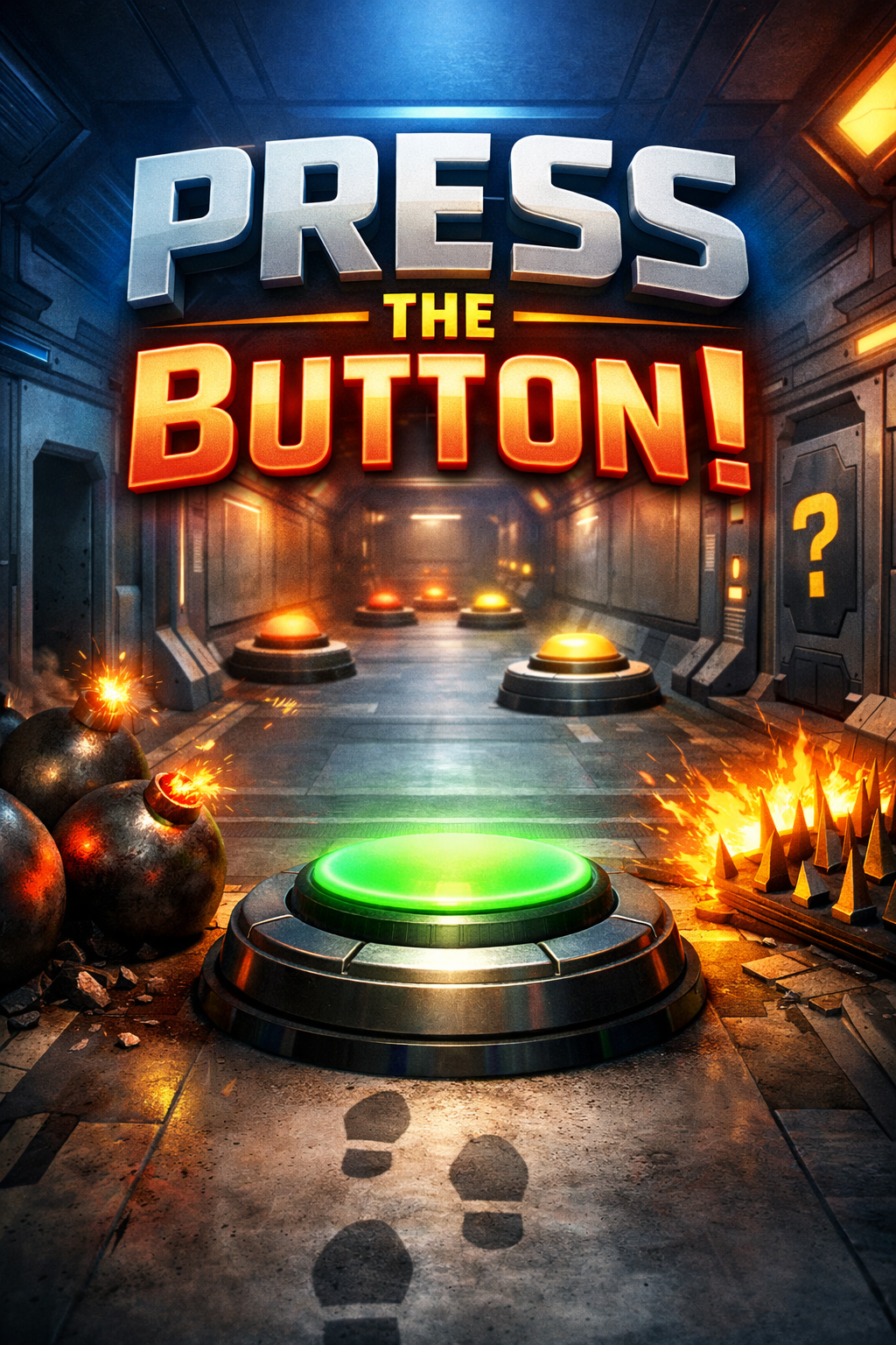 Cover image for Press the button