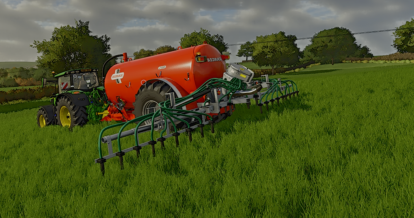 FS25 Redrock 2500 Gal And Dribble Bar By DW AGRI