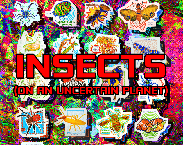 Cover image for insects (on an uncertain planet)