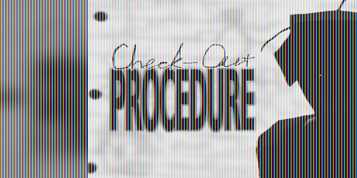 Cover image for Check-Out Procedure