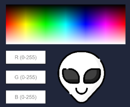 GDevelop Color Picker Template by Gargamel