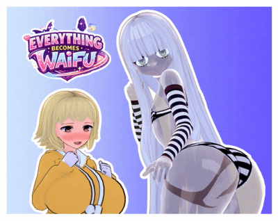 Cover image for Everything Becomes Waifu