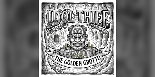 Cover image for IDOL THIEF The Golden Grotto