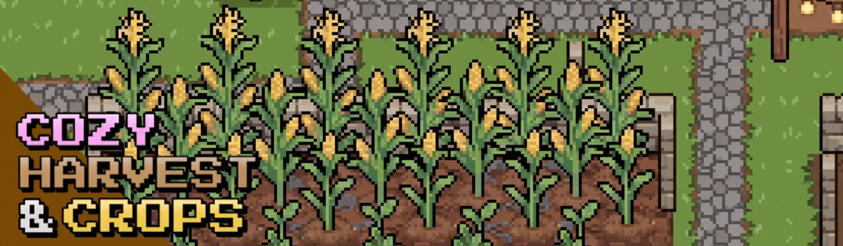 Cozy Harvest & Crops - Pixel Game Assets