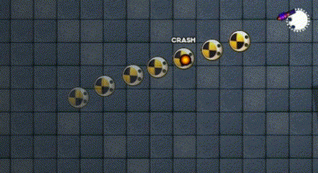 Laser strike