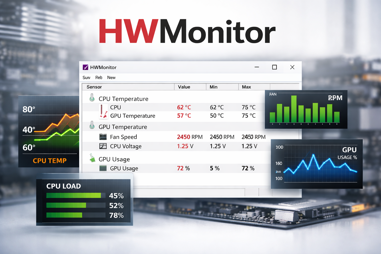 HWMonitor vs HWiNFO vs Open Hardware Monitor vs Core Temp: Which Should ...