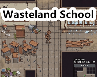 Wasteland School Pixel Art Tileset cover art