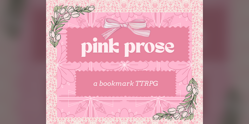 Cover image for pink prose