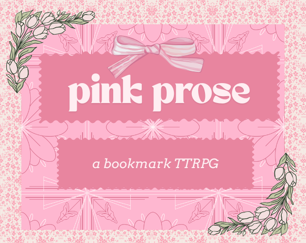 Cover image for pink prose