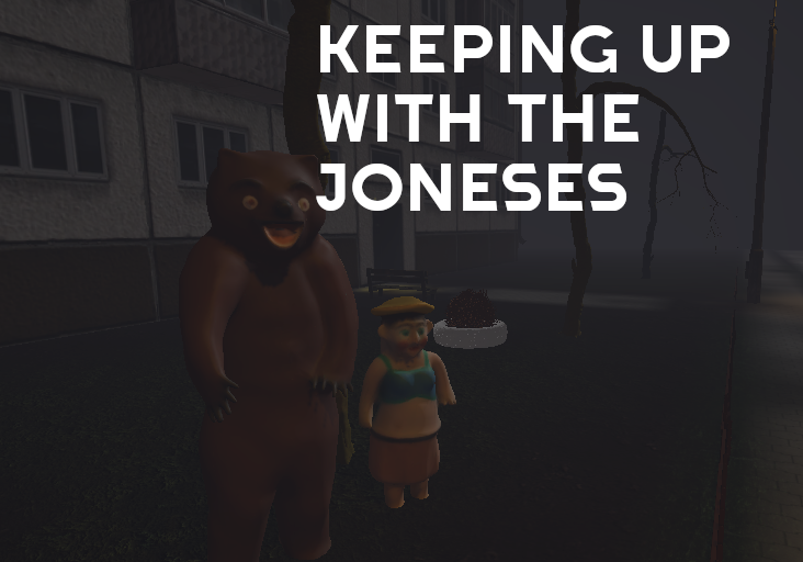 Keeping up with the Joneses cover