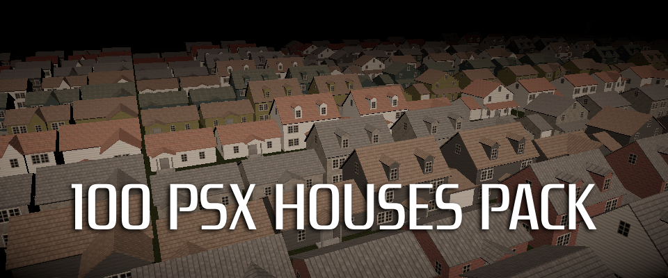 100 PSX Mega House Pack