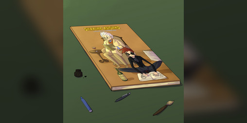 Cover image for Good Omens Colouring and Activity Book