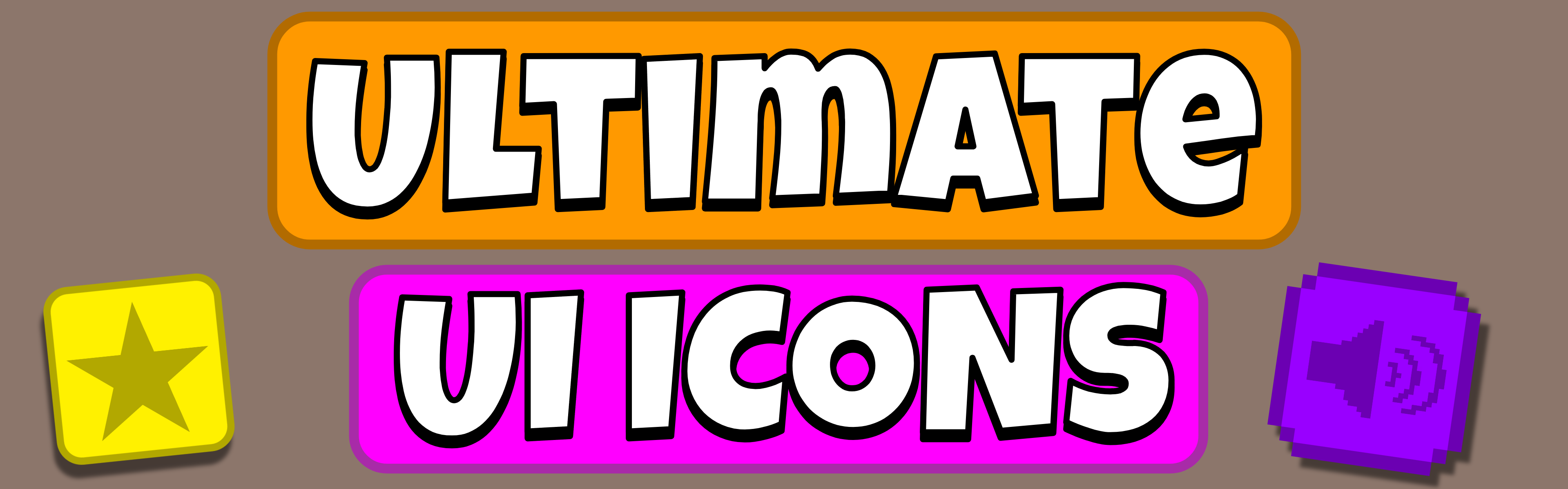 Ultimate UI Icons Pack