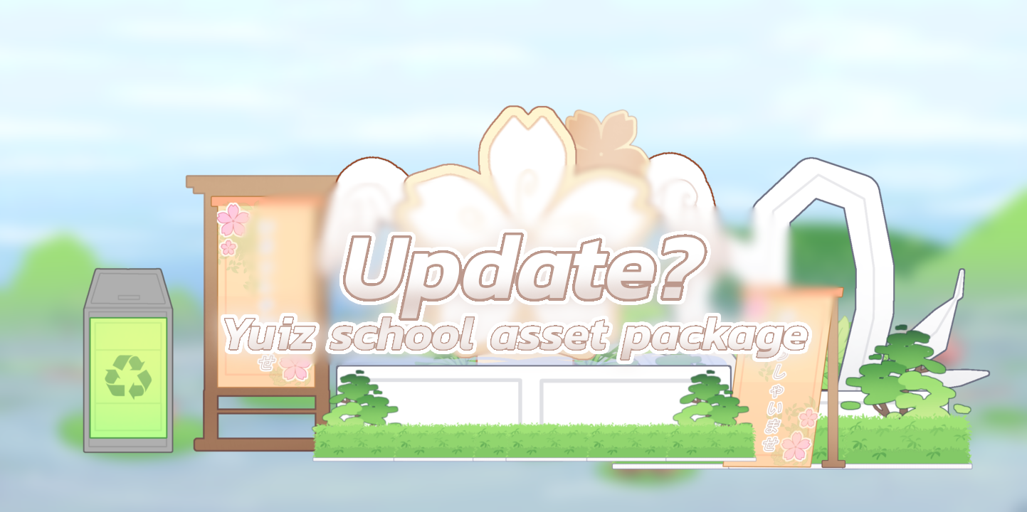 Yuiz 2D School Assets Yuiz Pack by YuizVeldev
