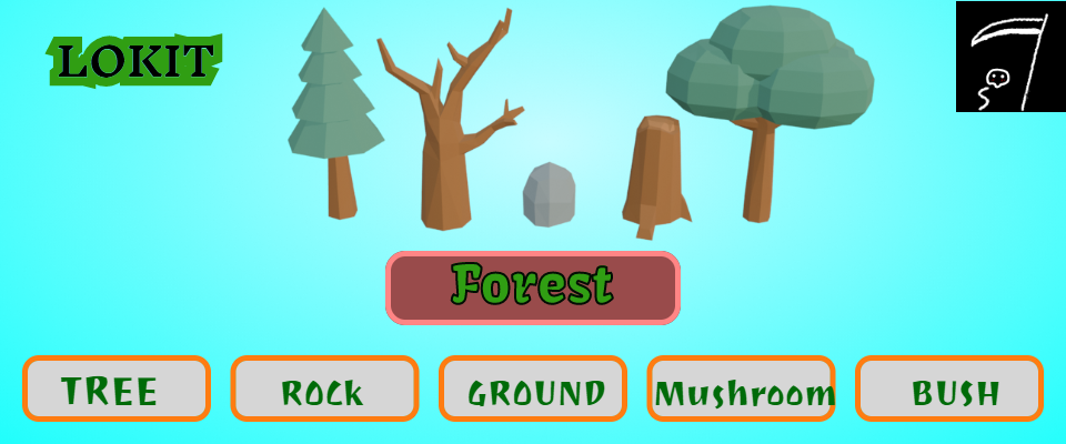 LOKIT: Tiny Forest – Lowpoly Kit