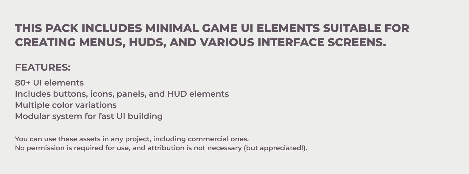 Game UI asset pack by Gamedev_Mel