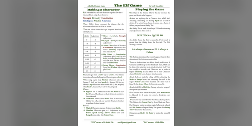 Cover image for The Elf Game