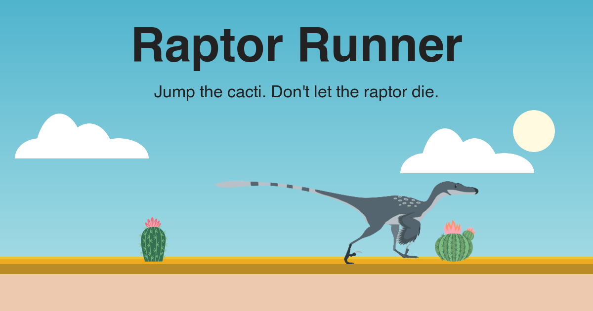 Raptor Runner