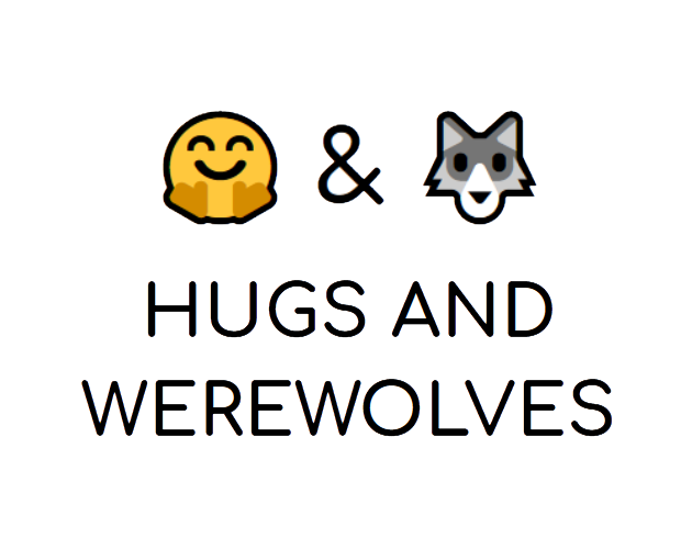 Cover image for Hugs and Werewolves