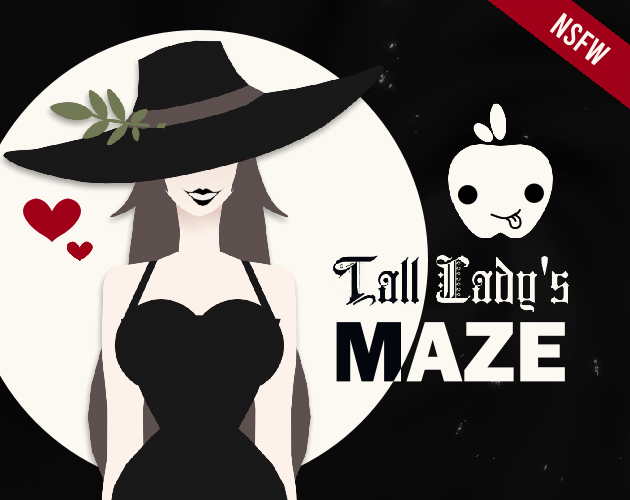 Cover art for Tall Lady's Maze by Dragulair — adult visual novel