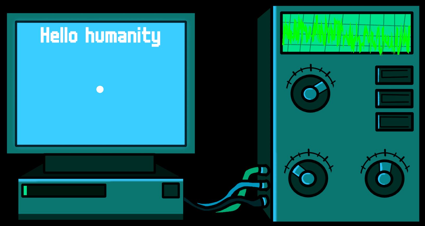 You have caught an unknown signal from space