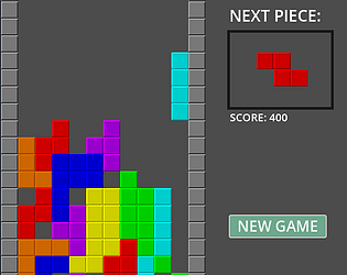 Tetris Ripoff game screenshot