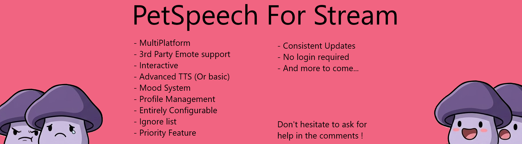 PetSpeech for Stream