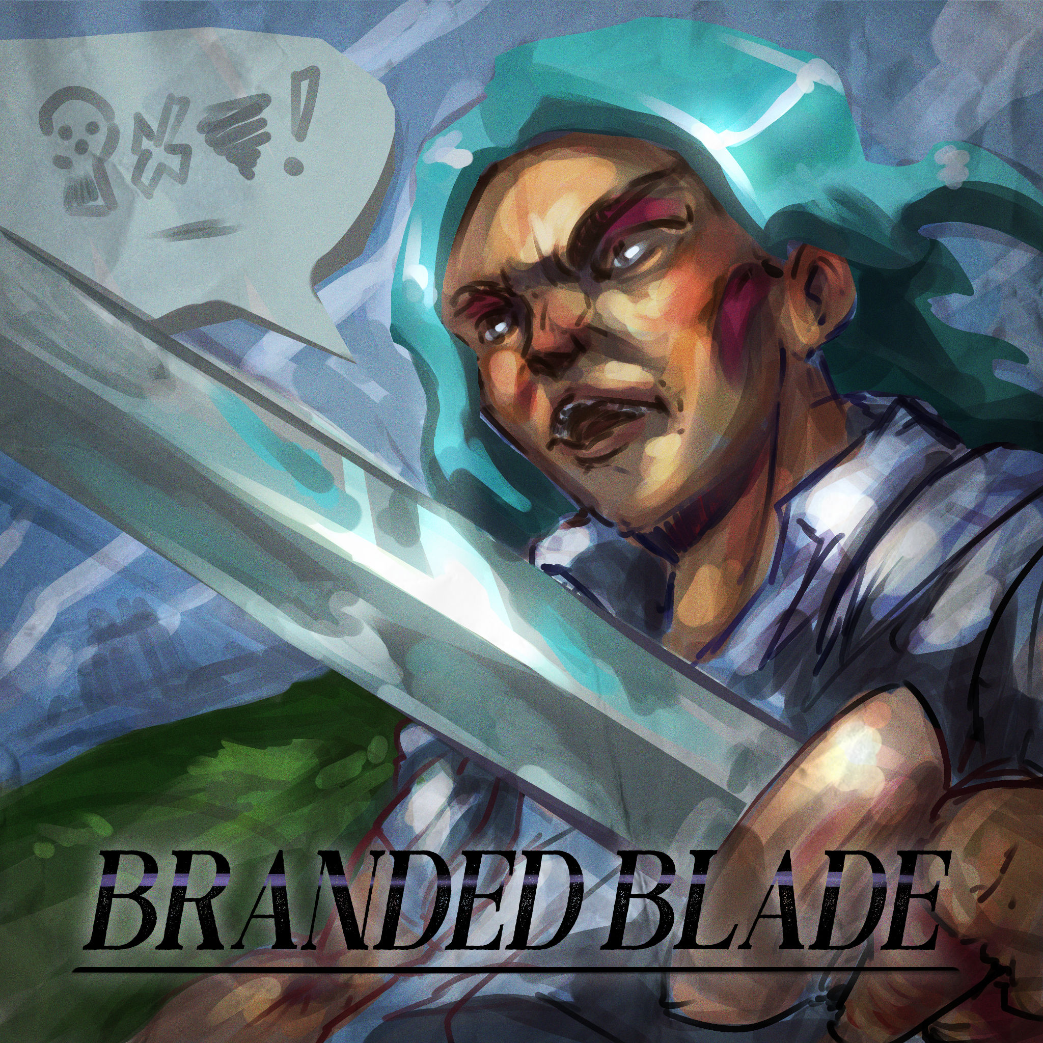 BRANDED BLADE