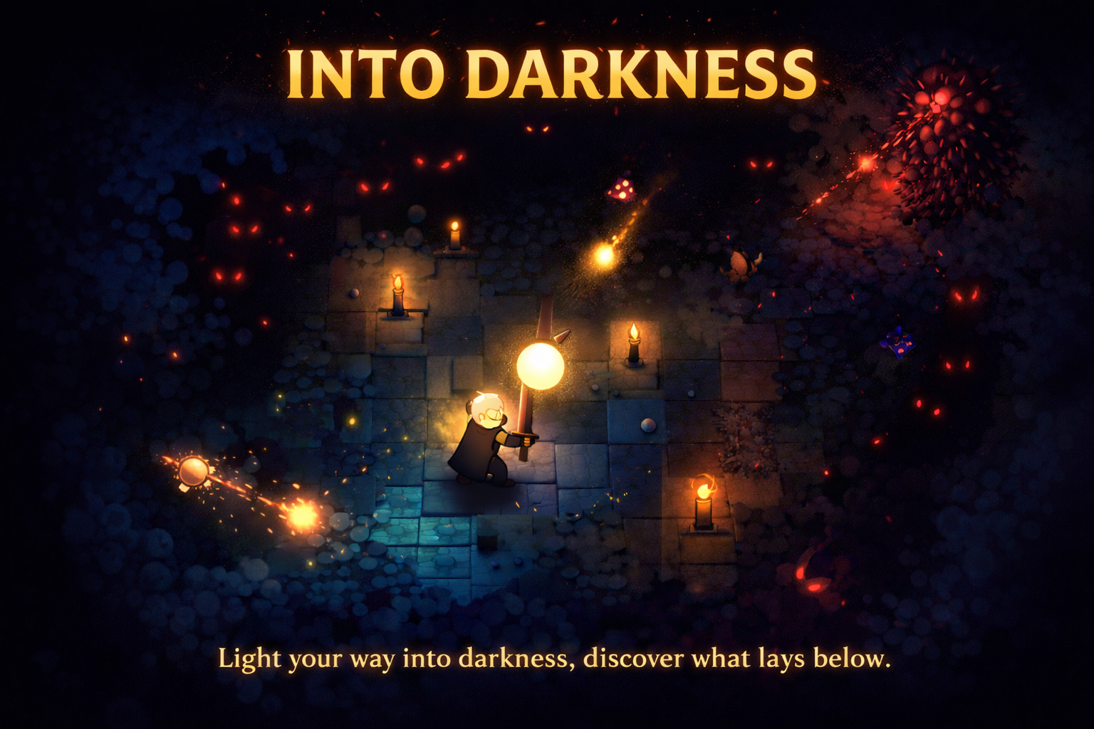 Cover image for Into Darkness