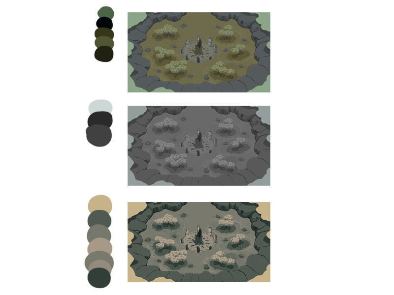 Devlog #2 – Color Palettes & Early Biome Visuals🎨 - Reverde by Broken ...