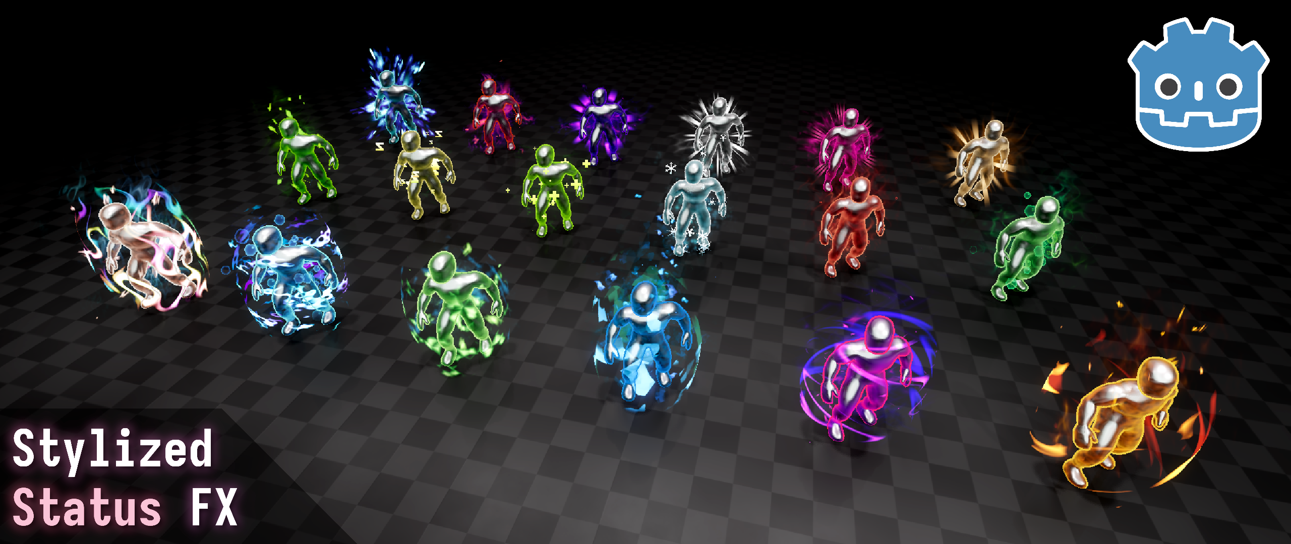 Binbun Godot Stylized Status FX