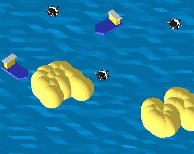 Cover image for A game about a radio, vessels and bombs