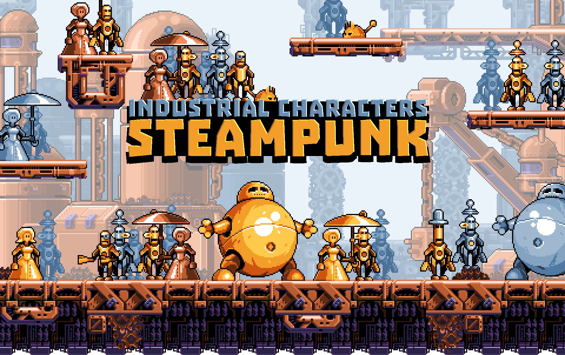 Industrial Characters - Steampunk