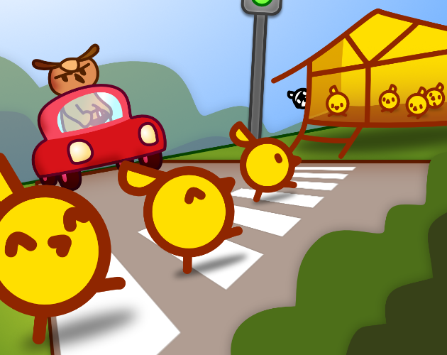 Cover image for Round-a-doodle-doo!