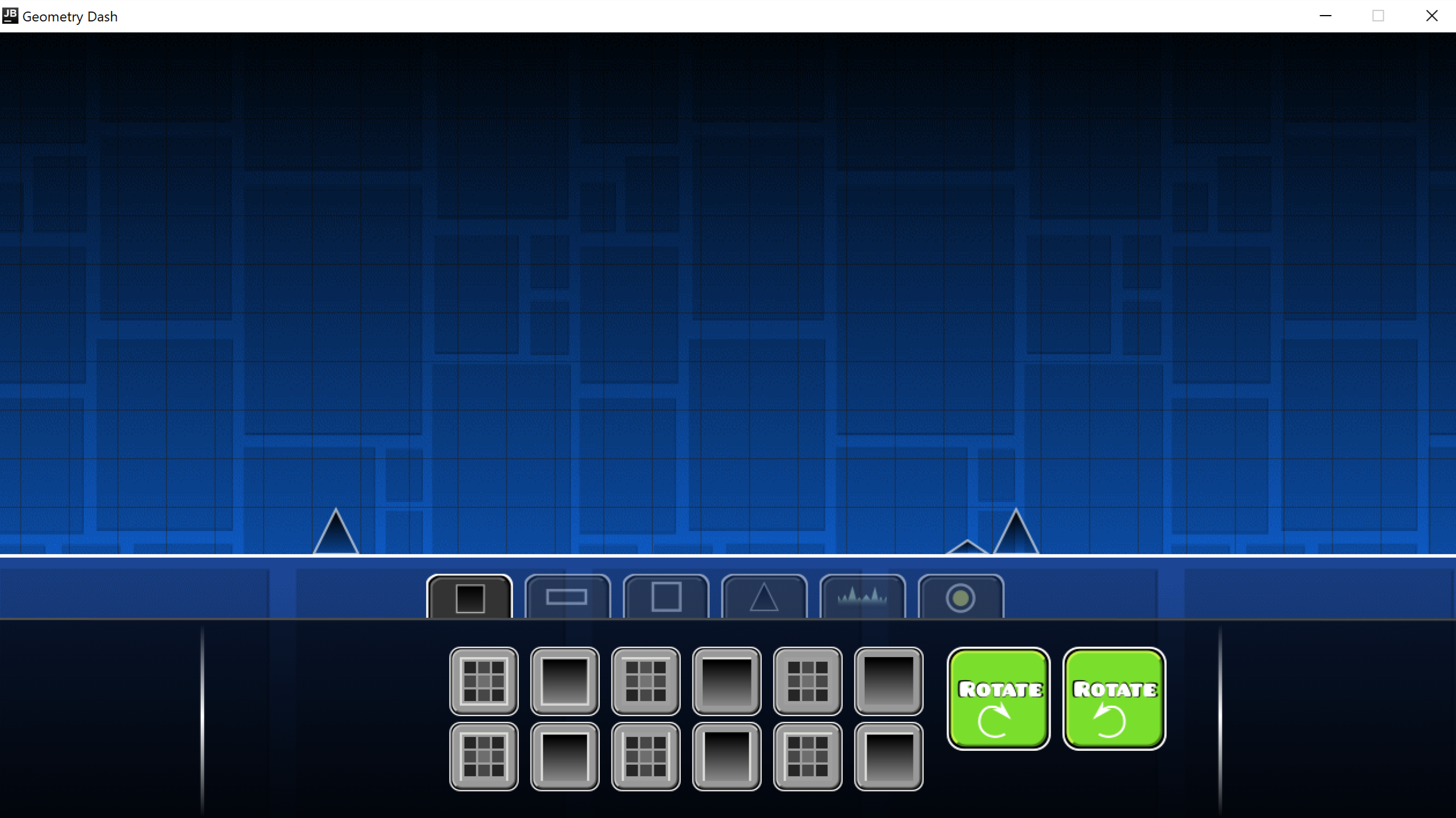 Geometry Dash in Java by ambrosiogabe