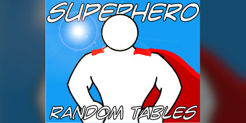 Cover image for Superhero Random Tables