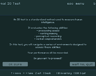 Totally Normal IQ Test game screenshot