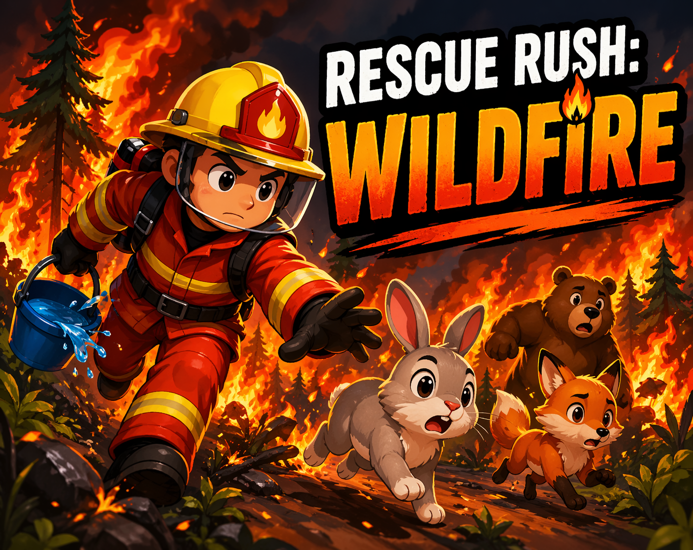 Rescue Rush: Wildfire by Synthetic Mandate