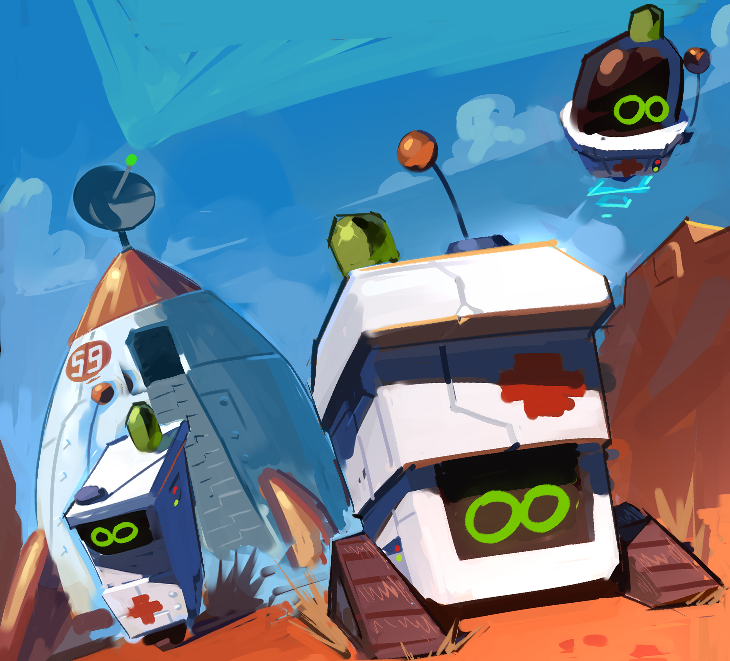 Cover image for Robots X Rescue