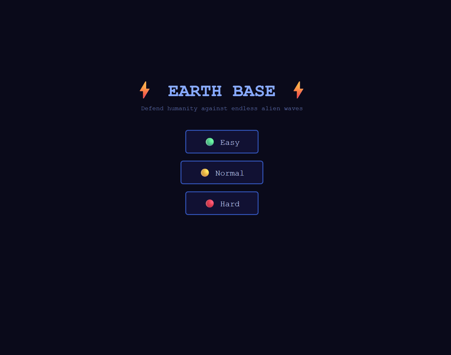 Earth base defender