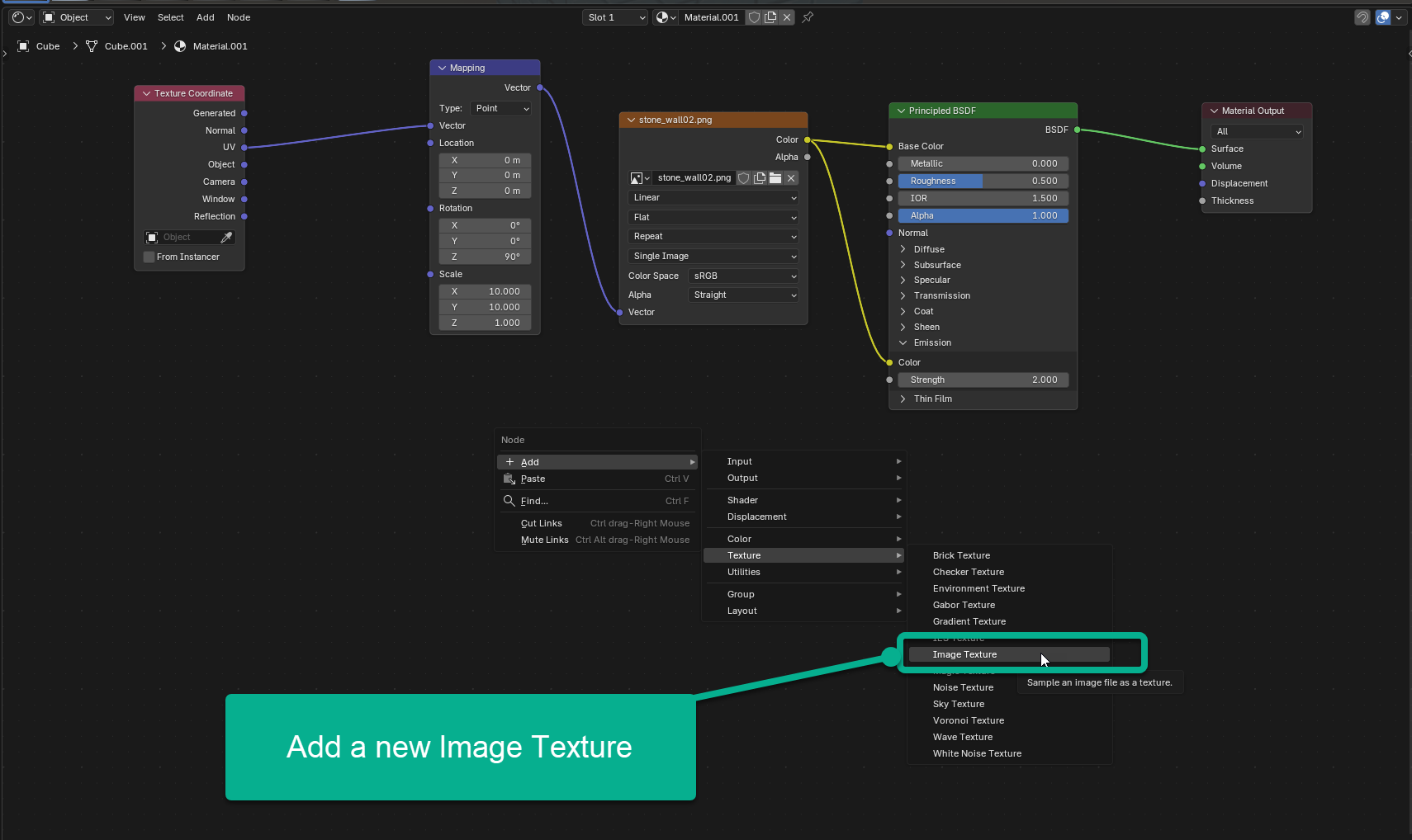 Blender Vertex Color Mask - 03 - Alpha Mask Shader - Vertex Color ...