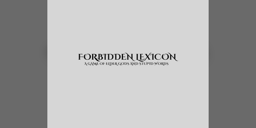 Cover image for Forbidden Lexicon
