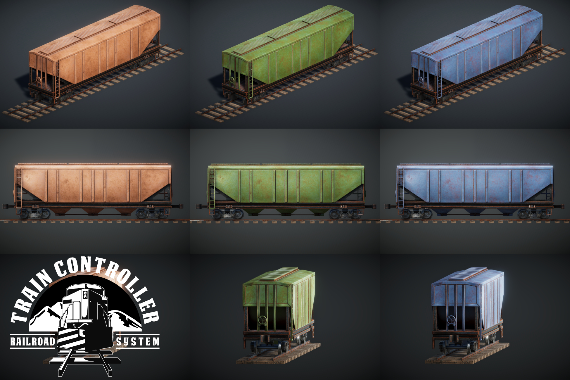 Train Controller Addon 3 - Bulk Grain Wagon