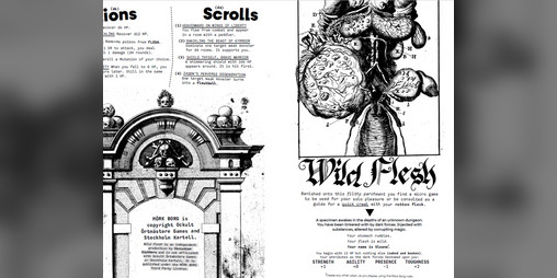 Cover image for Wild Flesh | Mörk Borg